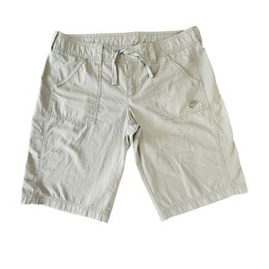 Nike Women's Khaki Lightweight Chino Athletic Shorts